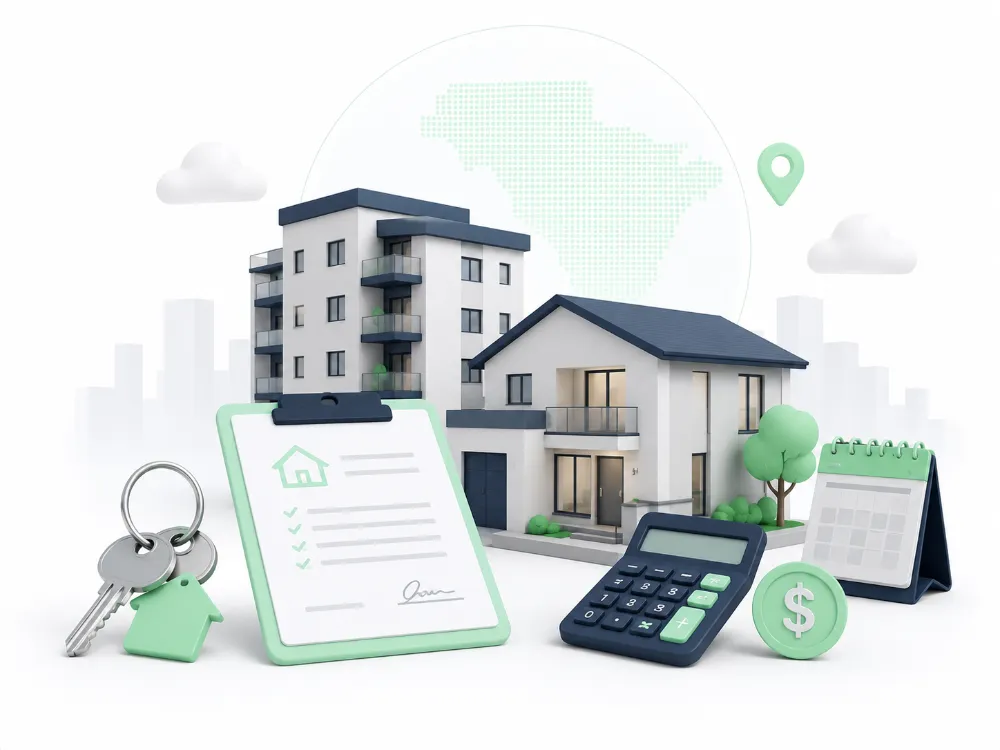 Illustration representing Real Estate & Property Management